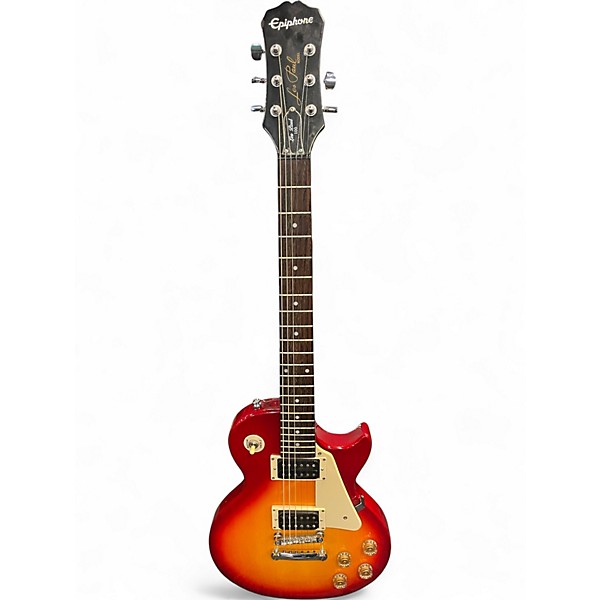 Used Epiphone Les Paul 100 Bolt On 2 Tone Sunburst Solid Body Electric Guitar