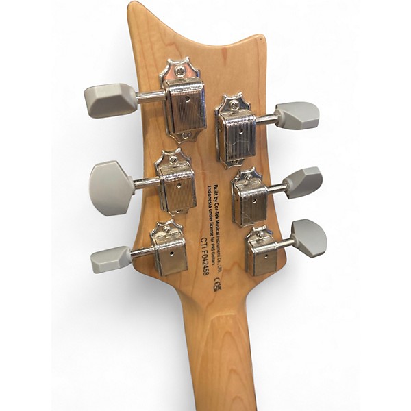 Used PRS SE Silver Sky Nylon Blue Solid Body Electric Guitar