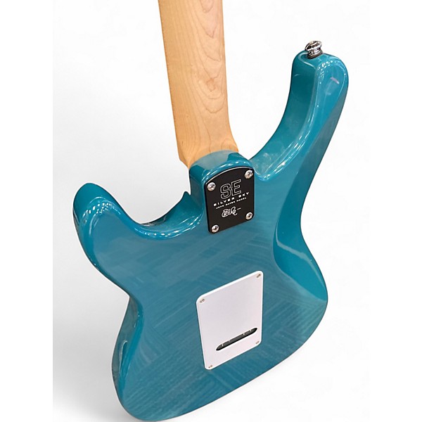 Used PRS SE Silver Sky Nylon Blue Solid Body Electric Guitar