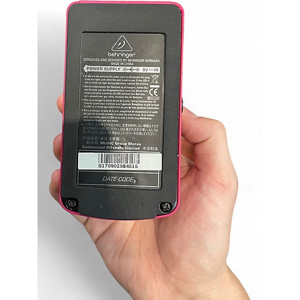 Used Behringer HM300 Heavy Metal Distortion Effect Pedal