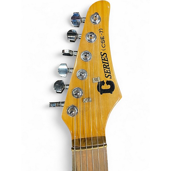 Used Conn CSE-7 Natural Solid Body Electric Guitar