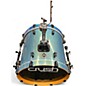 Used Crush Drums & Percussion 3 Piece Chameleon Ash Light Blue Sparkle Drum Kit