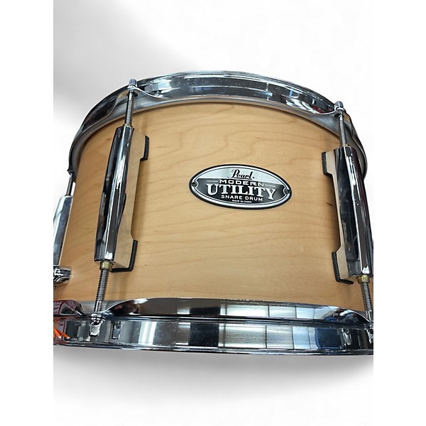 Used Pearl 7X12 Modern Utility Maple Snare Natural Drum
