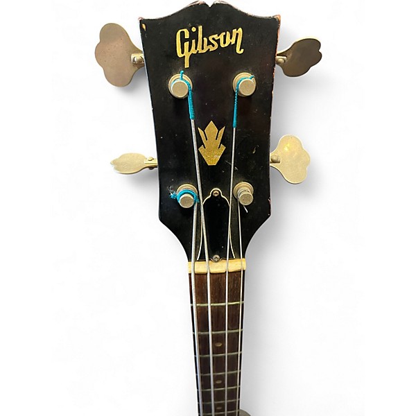 Vintage 1962 Gibson EB2 Cherry Electric Bass Guitar