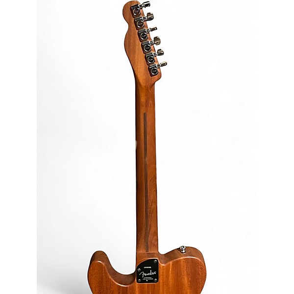 Used Fender American Acoustasonic Telecaster Natural Acoustic Electric Guitar