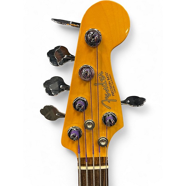 Used Fender American Professional II Precision Bass V 3 Tone Sunburst Electric Bass Guitar