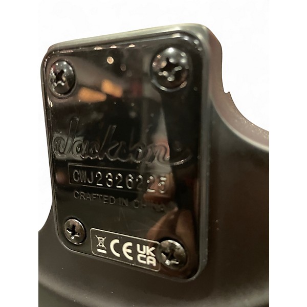 Used Jackson JS22 Dinky BLACK Solid Body Electric Guitar