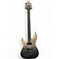 Used Schecter Guitar Research C1 SLS Elite Left Handed Black Fade Burst Solid Body Electric Guitar thumbnail