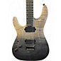 Used Schecter Guitar Research C1 SLS Elite Left Handed Black Fade Burst Solid Body Electric Guitar