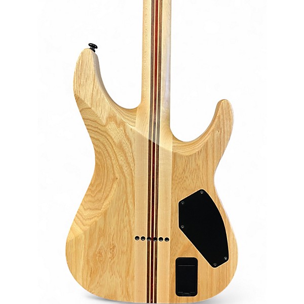 Used Schecter Guitar Research C1 SLS Elite Left Handed Black Fade Burst Solid Body Electric Guitar