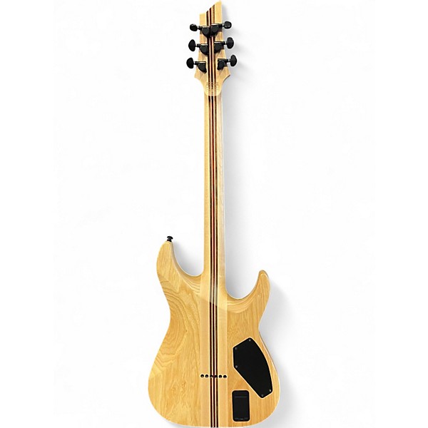 Used Schecter Guitar Research C1 SLS Elite Left Handed Black Fade Burst Solid Body Electric Guitar