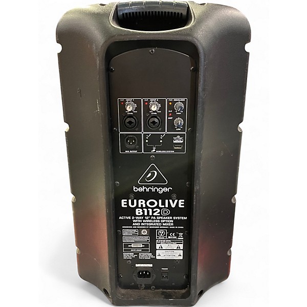 Used Behringer Eurolive B112W Powered Speaker