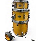 Used Yamaha 4 Piece Stage Custom Hip Butterscotch Drum Kit