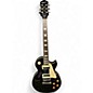 Used Epiphone Les Paul Traditional Pro Black Solid Body Electric Guitar thumbnail