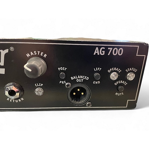 Used Aguilar AG 700 Bass Amp Head
