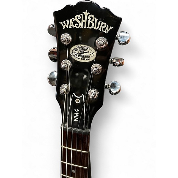 Used Washburn WM4 DARK BLUE Solid Body Electric Guitar
