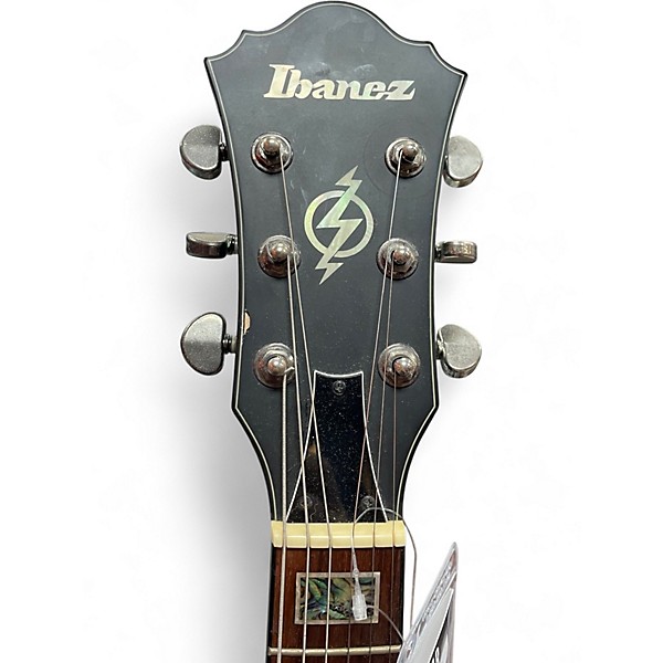 Used Ibanez AGS83 Artcore Trans Black Hollow Body Electric Guitar