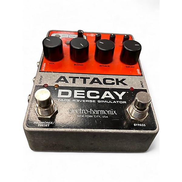 Used Electro-Harmonix Attack Decay Tape Reverse Simulator Effect Pedal