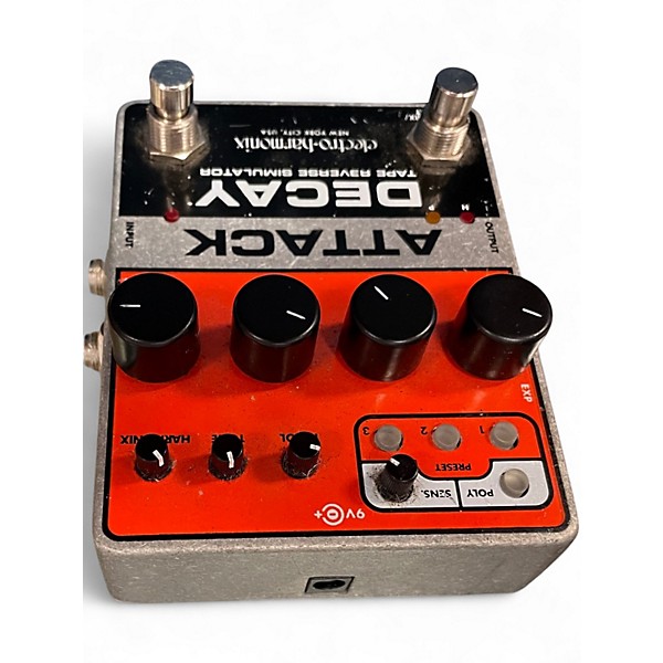 Used Electro-Harmonix Attack Decay Tape Reverse Simulator Effect Pedal