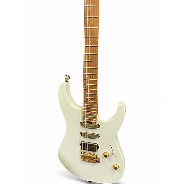 Used 2022 Charvel Pro Mod DK24 HSS Snow White Solid Body Electric Guitar
