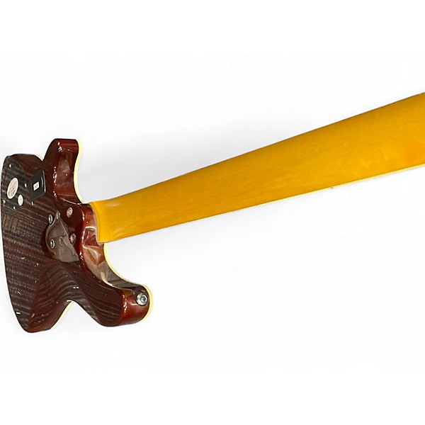 Used Schecter Guitar Research Omen Extreme 4 String 2 Color Sunburst Electric Bass Guitar