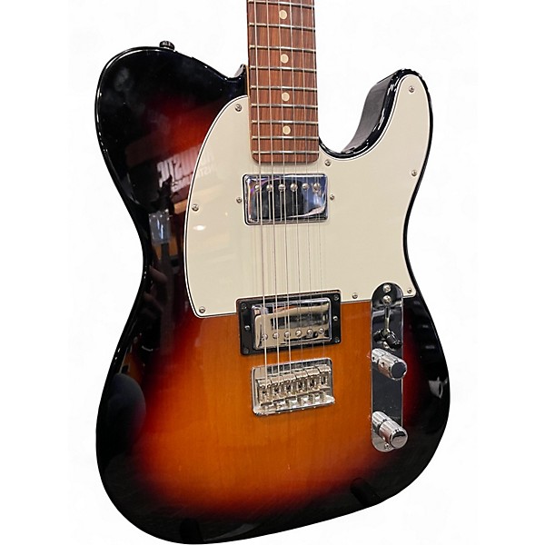 Used Fender Player Telecaster HH 3 Color Sunburst Solid Body Electric Guitar