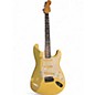 Vintage 1988 Fender STRATOCASTER PLUS DELUXE Vintage Yellow Solid Body Electric Guitar