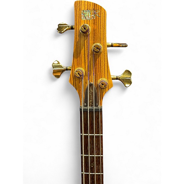 Used Ibanez SR1000EZW Natural Electric Bass Guitar