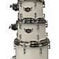 Used D3 Percussion 6 Piece Custom Polar White Drum Kit