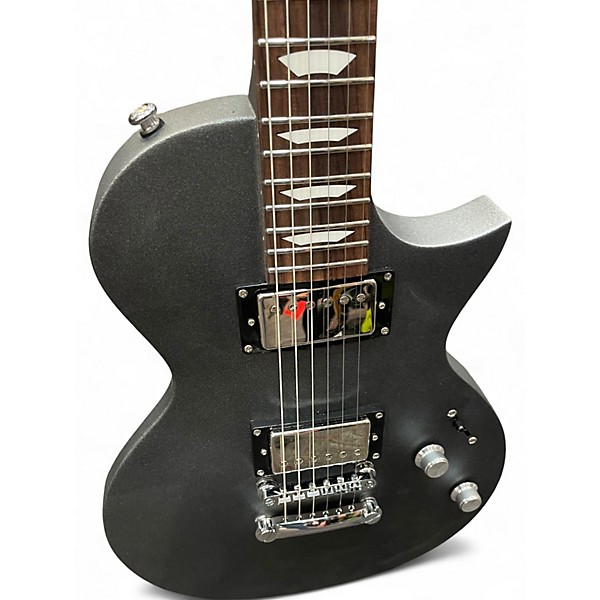 Used Eart LP610 black Solid Body Electric Guitar