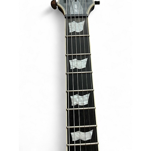 Used 2024 Ltd  EC 401 Gray Solid Body Electric Guitar