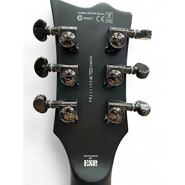 Used 2024 Ltd  EC 401 Gray Solid Body Electric Guitar