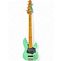 Used Markbass GV5 Surf Green Electric Bass Guitar thumbnail