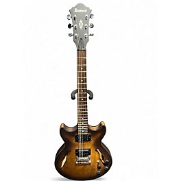 Used Ibanez AM73B Archtop TOBACCO FLAT Hollow Body Electric Guitar