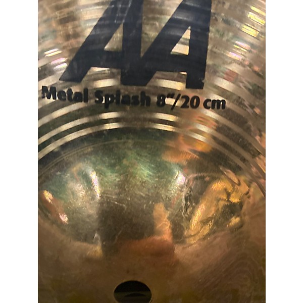 Used SABIAN 8in AA Metal X Splash Cymbal