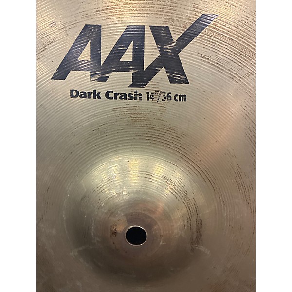 Used SABIAN 14in AAX Series Dark Crash Cymbal