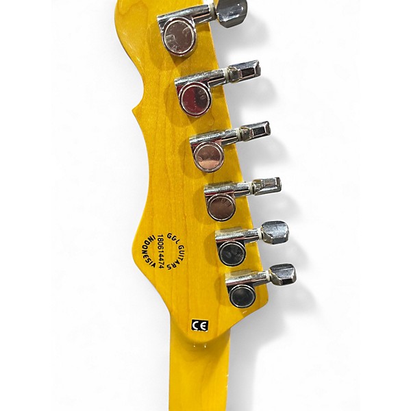 Used G&L Tribute Fallout Black Solid Body Electric Guitar