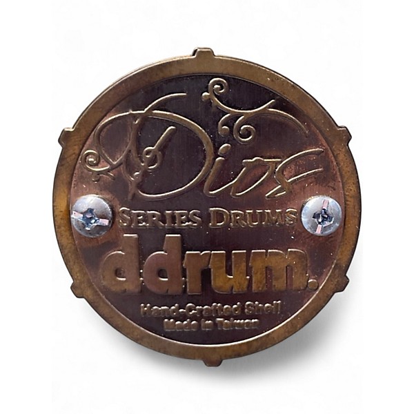 Used ddrum 14in DIOS SATIN GOLD Drum