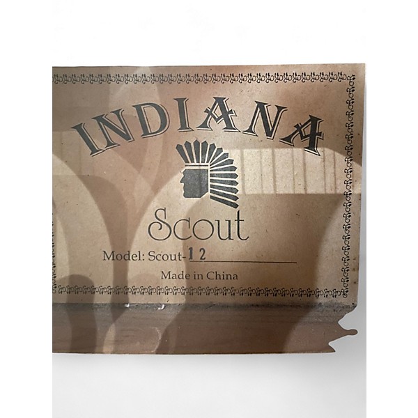 Used Indiana Scout 12 Natural 12 String Acoustic Guitar