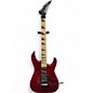 Used Jackson JS34Q Dinky Transparent Red Solid Body Electric Guitar thumbnail