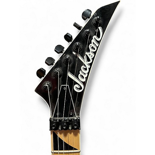 Used Jackson JS34Q Dinky Transparent Red Solid Body Electric Guitar