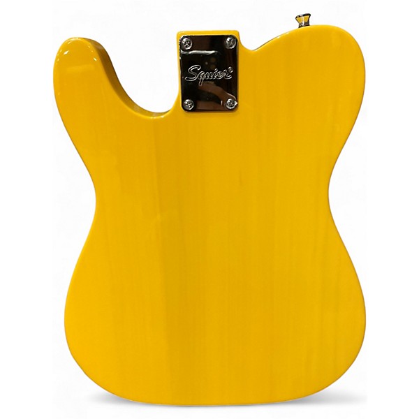 Used Squier Sonic Telecaster Butterscotch Blonde Solid Body Electric Guitar