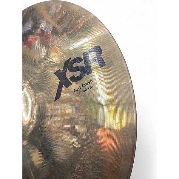 Used SABIAN 18in XSR FAST CRASH Cymbal