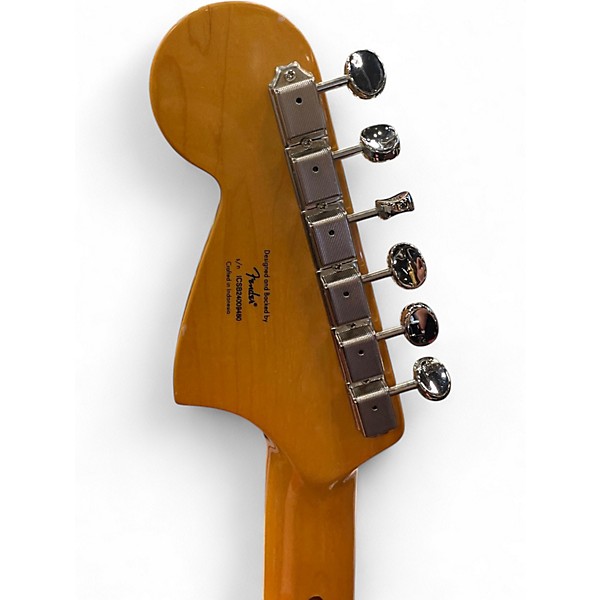 Used Squier CLASSIC VIBE 70'S JAGUAR Blue Solid Body Electric Guitar