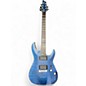 Used Schecter Guitar Research C1 Platinum SATIN BLUE Solid Body Electric Guitar thumbnail