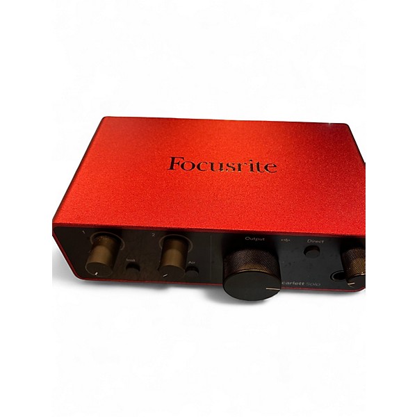 Used Focusrite Scarlett Solo Gen 4 Audio Interface