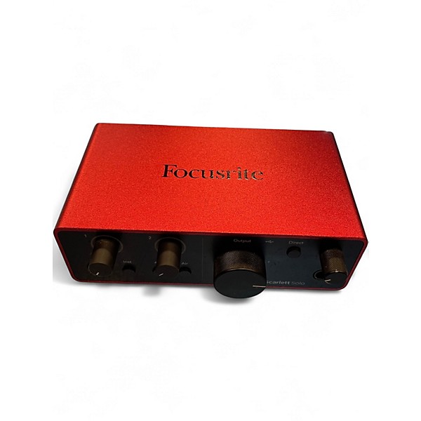 Used Focusrite Scarlett Solo Gen 4 Audio Interface