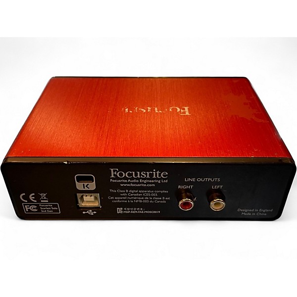 Used Focusrite Scarlett Solo Gen 2 Audio Interface