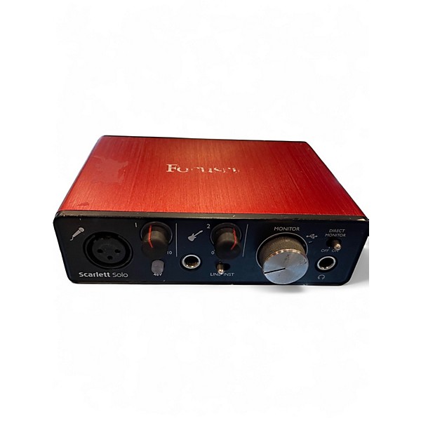 Used Focusrite Scarlett Solo Gen 2 Audio Interface