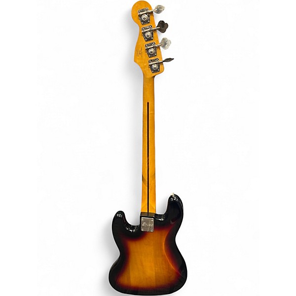 Used Squier Classic Vibe 70s Jazz Bass 3 Color Sunburst Electric Bass Guitar